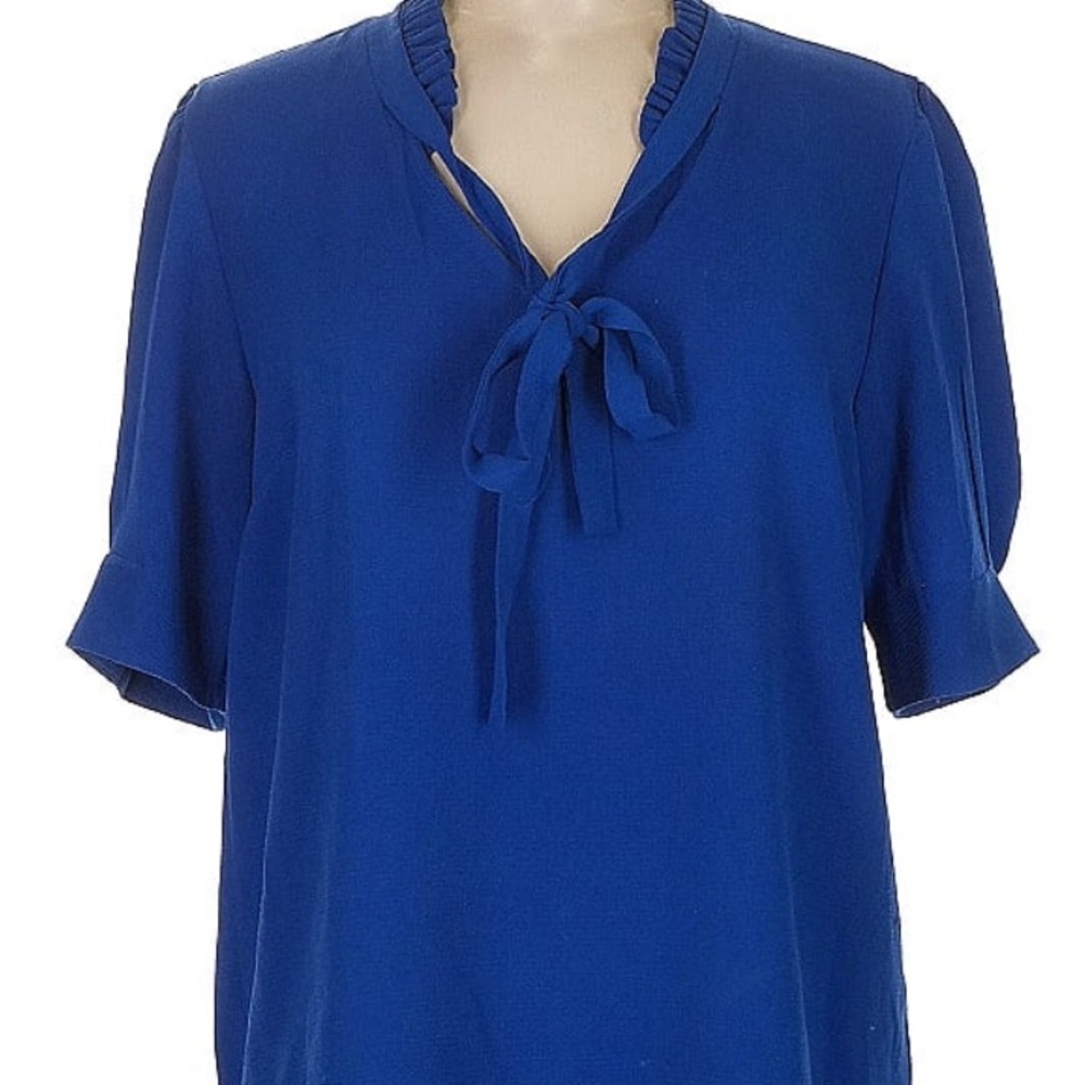 Elegant Blue Women's Top
